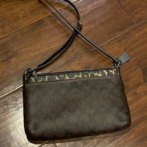 Brand New Coach Logo Crossbody Bag